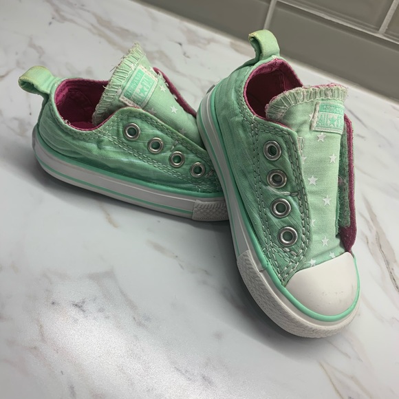 Toddler converse slip ons